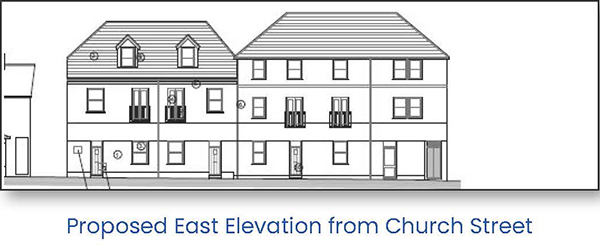 Lot: 81 - FORMER MEMBERS SOCIAL CLUB WITH PLANNING PERMISSION FOR EIGHT DWELLINGS - 